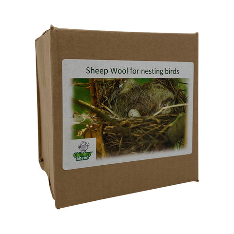 100g bird nesting wool in bird feeder