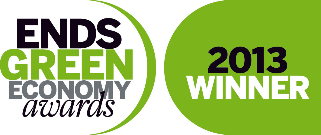 'Ends Green Economy Award 2013 Winner' logo