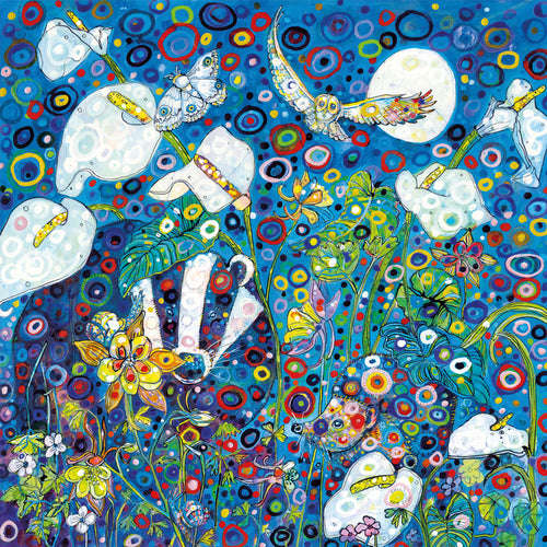 Late Sun at Port Isaac Blank Card Design