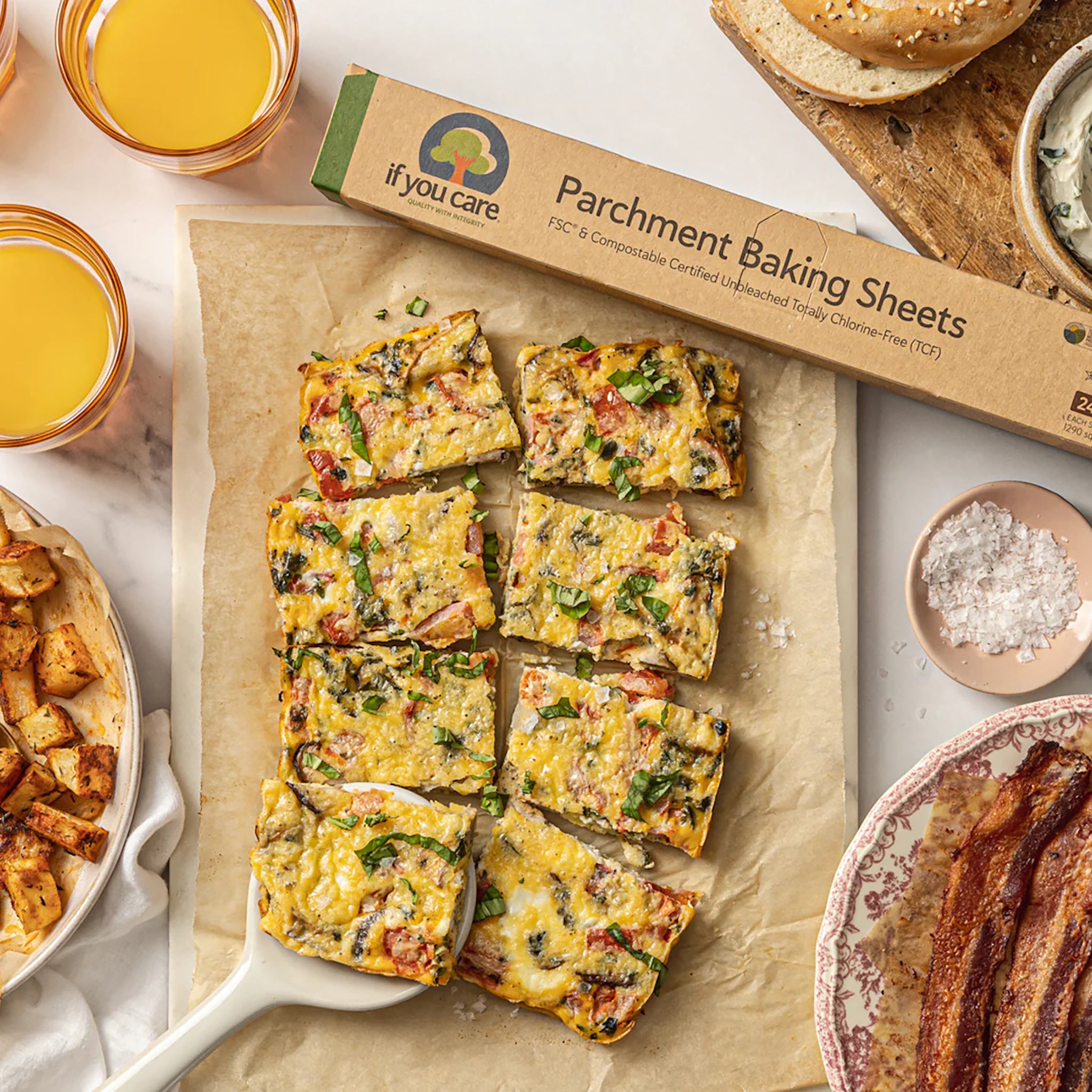 if you care baking paper sheets