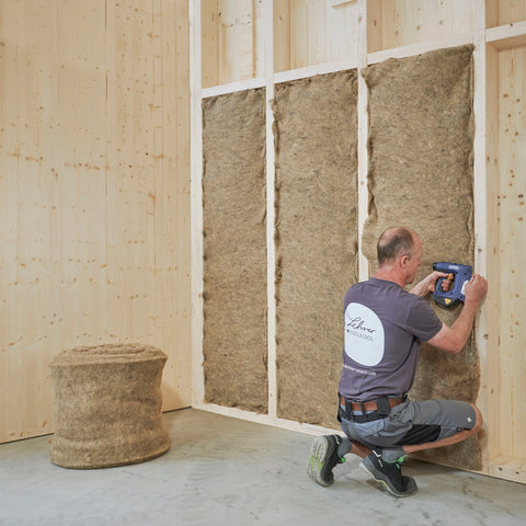 optimal sheep wool insulation for wall insulation, floor insulation, roof insulation and loft insulation