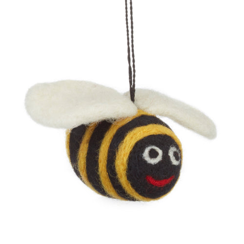 Felt So Good Hanging Bee Decoration