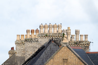 Wind going down chimney
