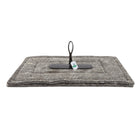 Wool chimney draught stopper with recycled plastic handle.