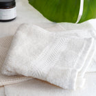 undyed organic cotton facecloth