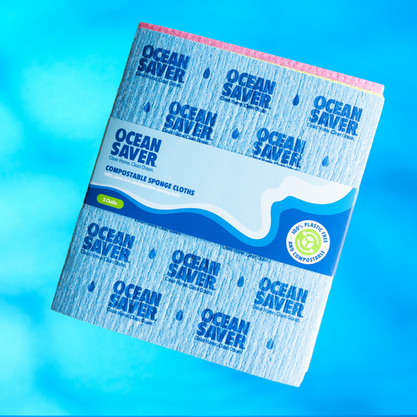 Pack of 5 OceanSaver Sponge Cloths