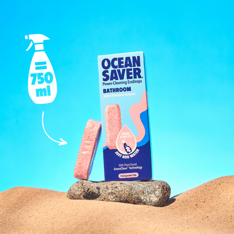OceanSaver Bathroom Cleaner powerful eco drops