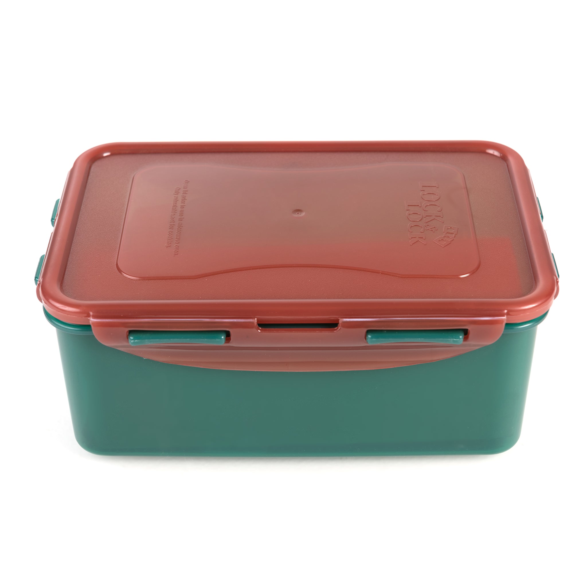 recycled plastic lunch box with hidden 500ml water bottle inside