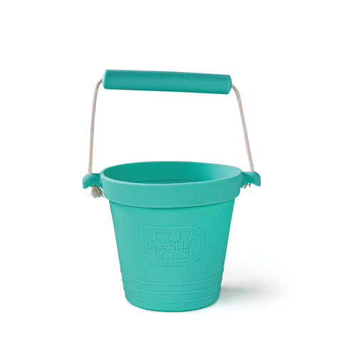 Eggshell Green Plastic Free Bucket