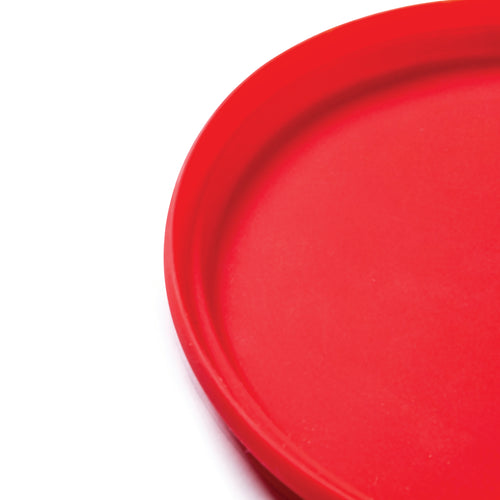 Cherry Red Plastic Free Frisbee