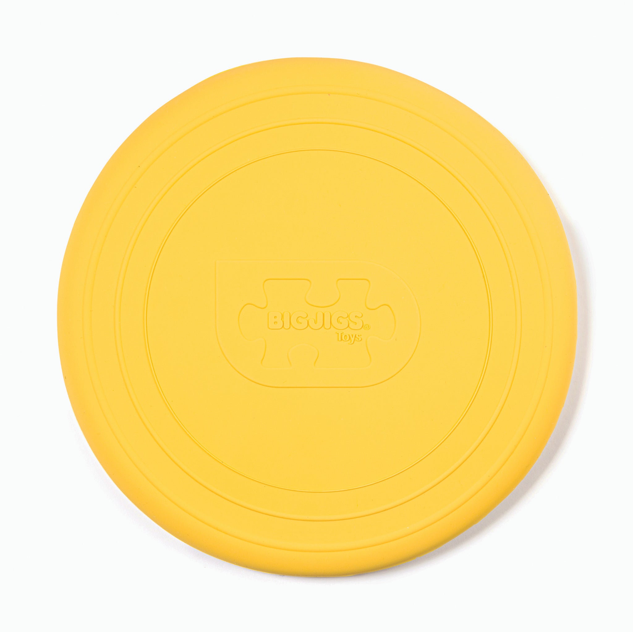 Honey Yellow Plastic Free Frisbee