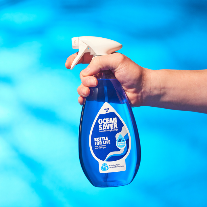 Ocean Saver Bottle for life filler with multi purpose cleaner 