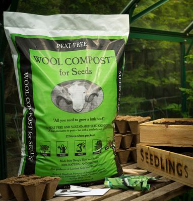 Dalefoot Peat Free Wool Compost for Seeds – Chimney Sheep
