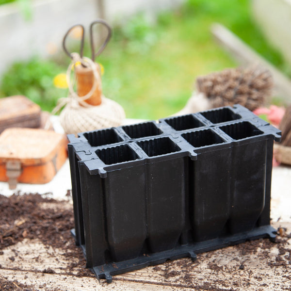 8 cell natural rubber root trainer