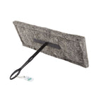 Medium sized wool Chimney Sheep draught excluder with extension rod and handle attached.