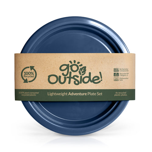 recycled plastic small plates