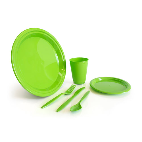 recycled plastic dinner plate
