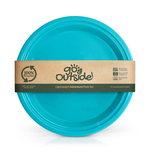 recycled plastic dinner plate