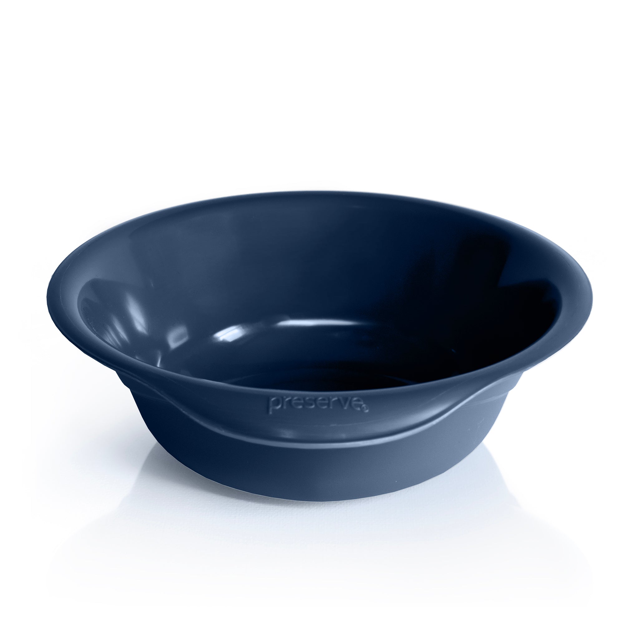 Midnight blue recycled plastic bowl