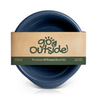 Midnight blue recycled plastic bowl