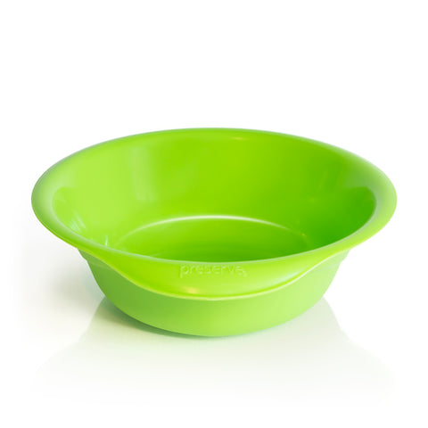 Apple green recycled plastic bowl set