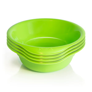 Apple green recycled plastic bowl set