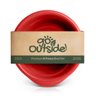 Red pepper recycled plastic bowl