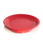 Red pepper recycled plastic plate