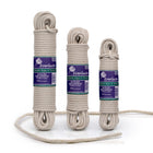 Trio of Everlasto braided cotton washing line