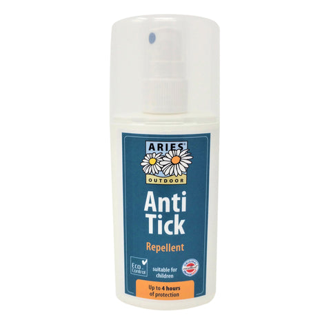 Aries anti-tick repellent on white back ground