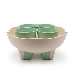 Eco-friendly set of four cups. thumbnail