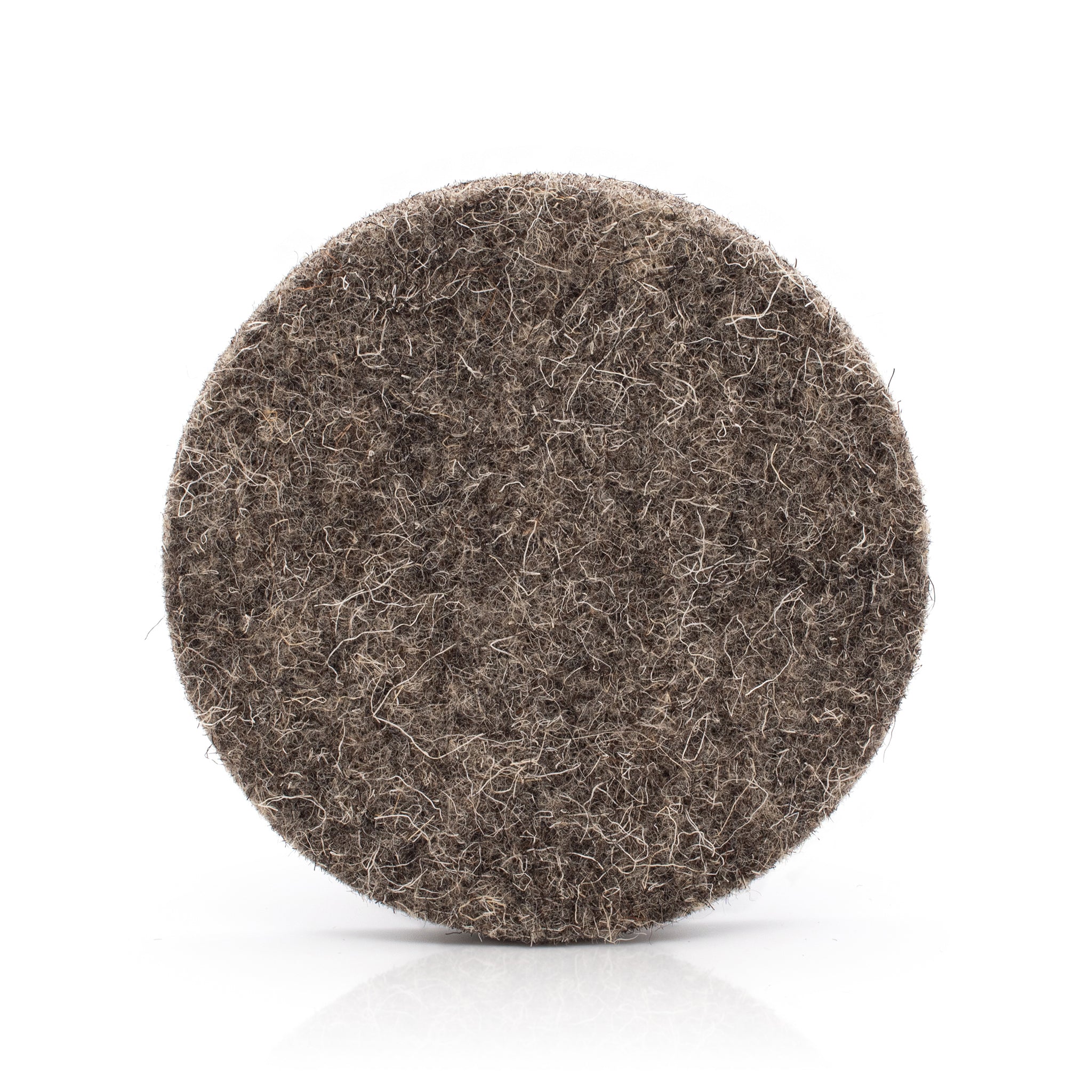 Close-up, top down view of Chimney Sheep Capillary Mat for plant pots. 