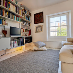 Grey living room rug thumbnail
