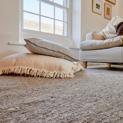Herdwick Natural Grey Wool Rug - Medium (140cm x 200cm) thumbnail
