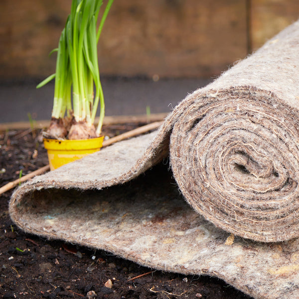 Garden felt made with wool