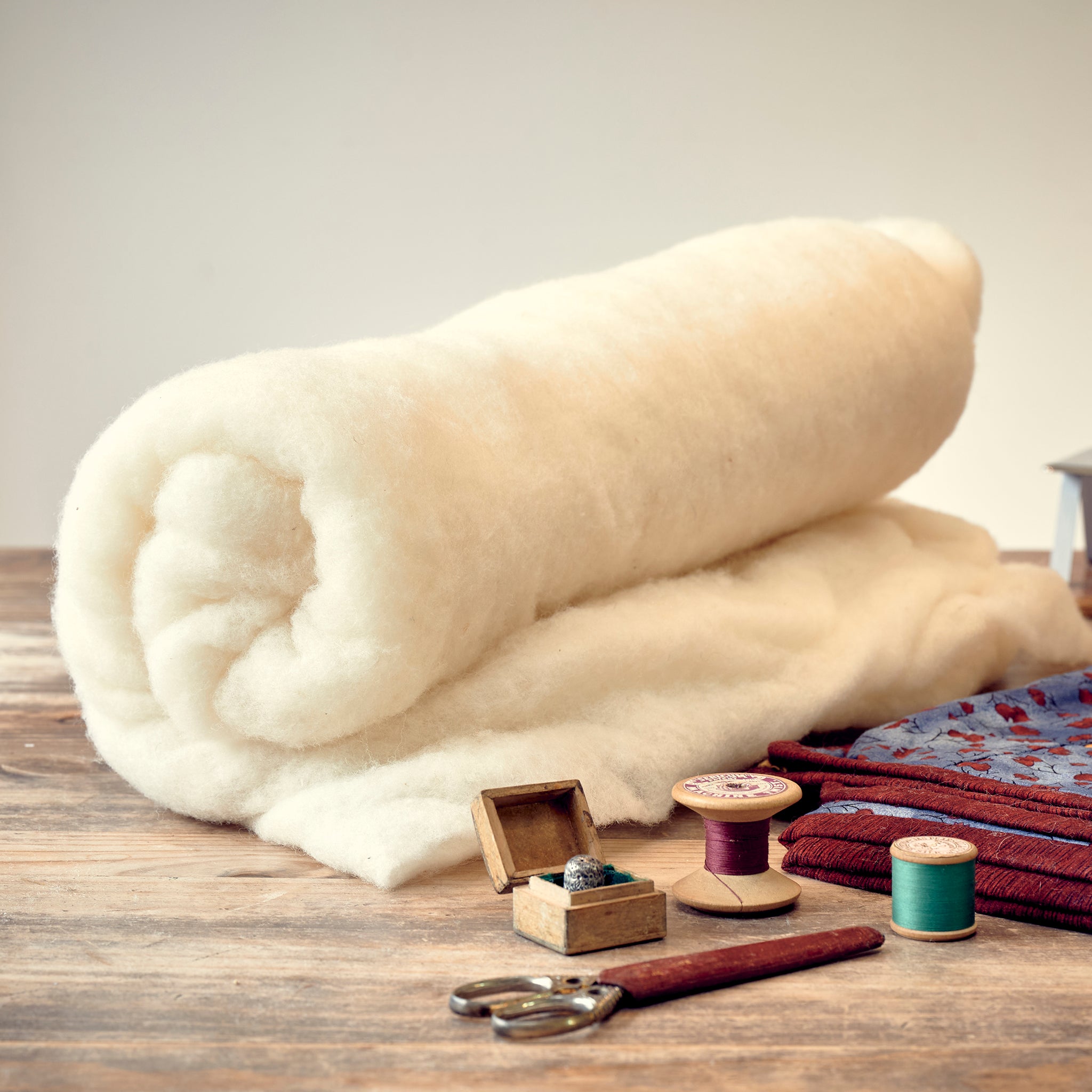 Chimney Sheep Fine Wool Wadding 135GSM