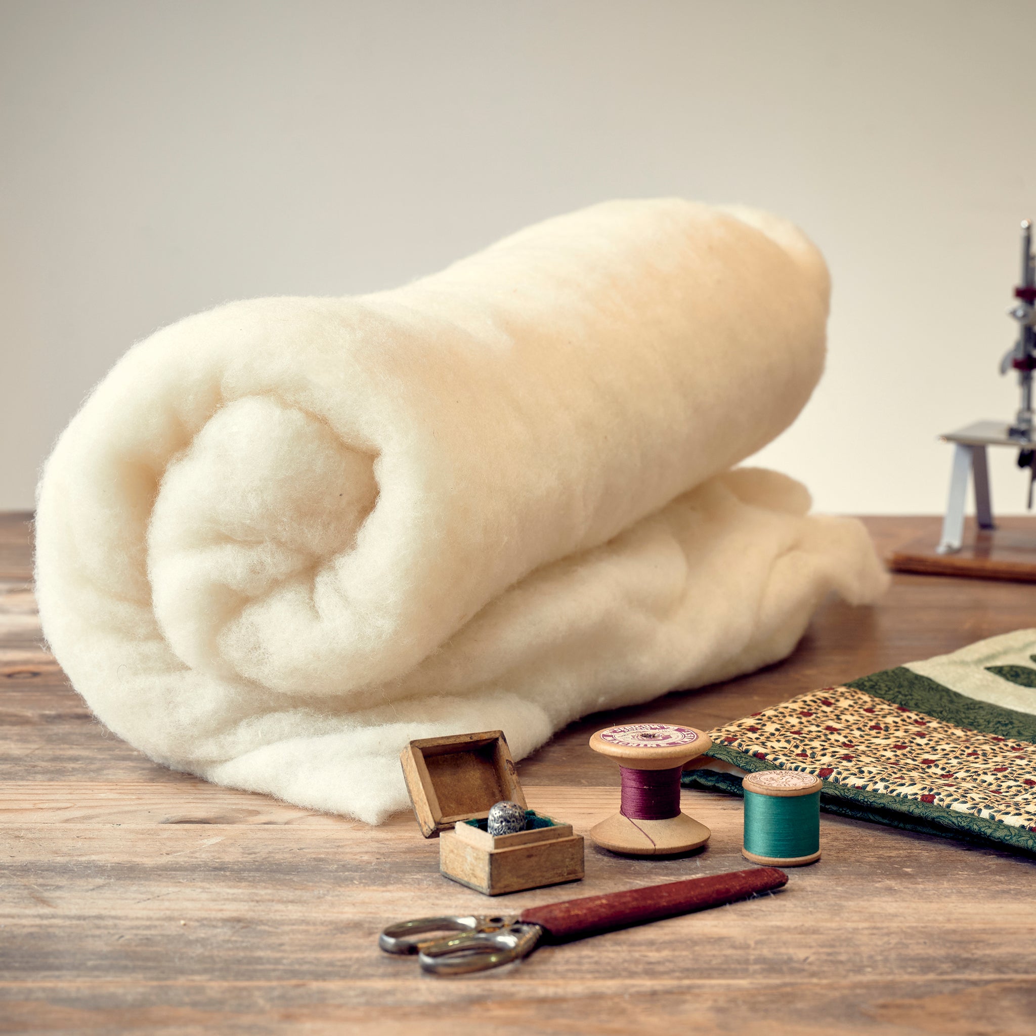 Chimney Sheep Fine Wool Wadding 135GSM