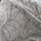 Plastic free plant protection net covering grown plants. 