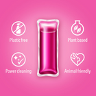 Plant based and plastic free strong disinfectant cleaner