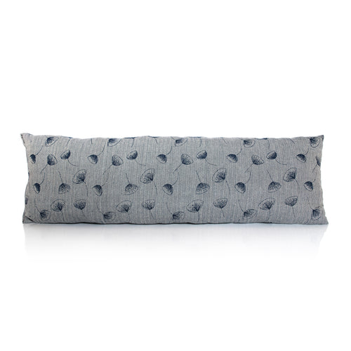 organic cotton blue door draught excluder
