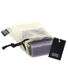 Planet friendly cotton soap bag. 