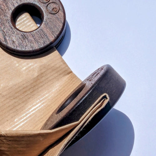 Eco-friendly, sustainable wooden food clips pack of 4