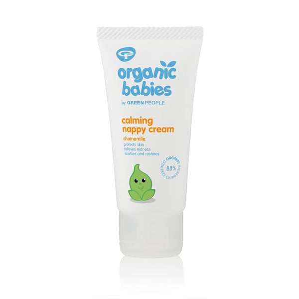 Calming Nappy Cream 50ml tube on a white background 