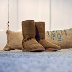 Hessian coffee sack Door Draught Excluder thumbnail