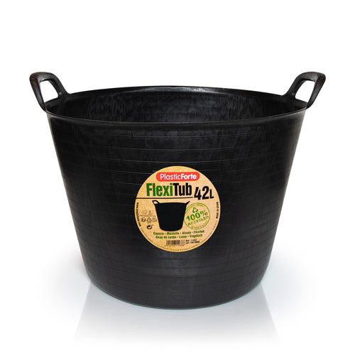 PlasticForte EcoTub 15 Litre capacity in green. 