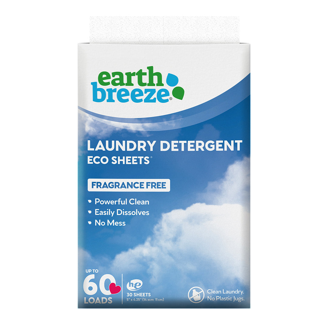 Earth Breeze Laundry Detergent Eco Sheets – Chimney Sheep