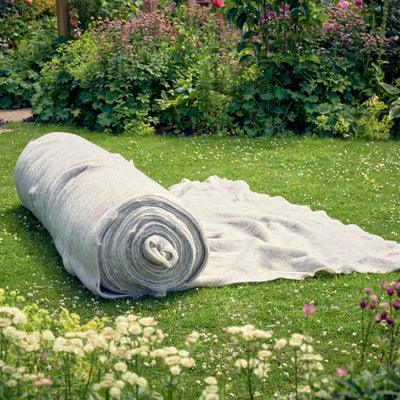Sheep wool garden fleece