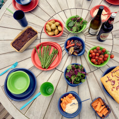 Recycled plastic picnic tableware thumbnail