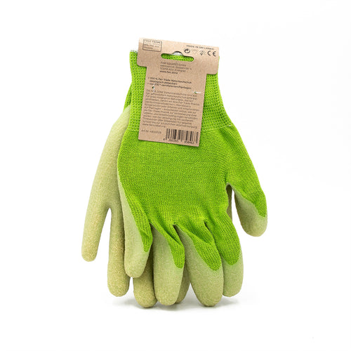All purpose fair trade rubber gardening gloves