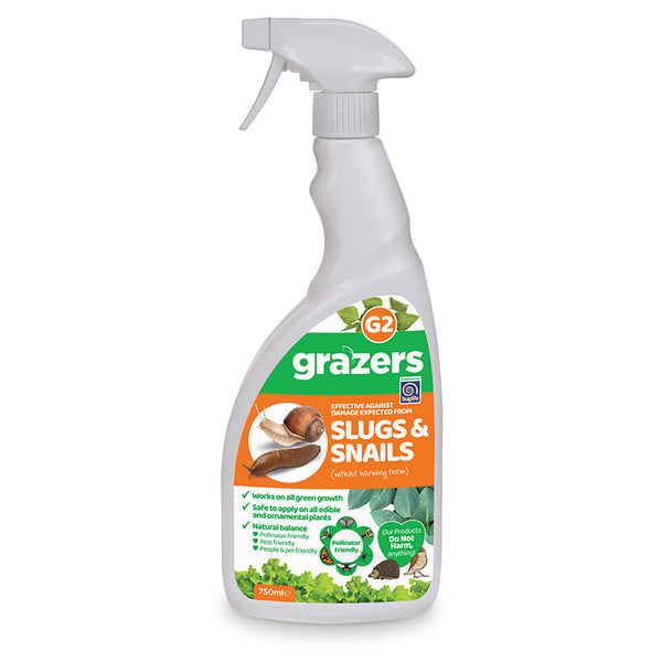 Grazers G2 spray white background